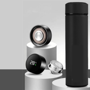 Smart Vacuum Insulated Water Bottle – 500ml with LED Temperature Display
