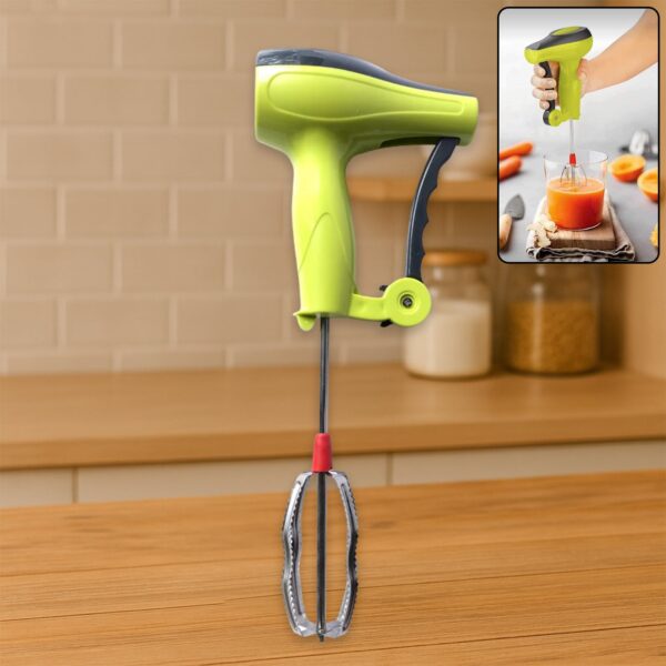 Manual Stainless Steel Hand Blender – Egg Beater & Mixer