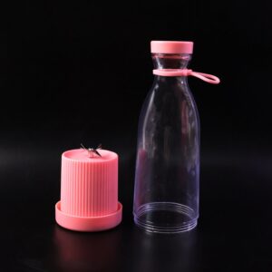 Portable Electric Juicer Bottle – 380ml USB Rechargeable Blender
