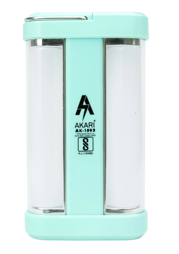 Akari AK-1663 Rechargeable LED Emergency Lantern – 32 SMD, 4-Side Lighting