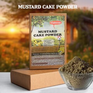 Mustard Cake Fertilizer 900gm – Organic Plant Growth Booster for Gardening