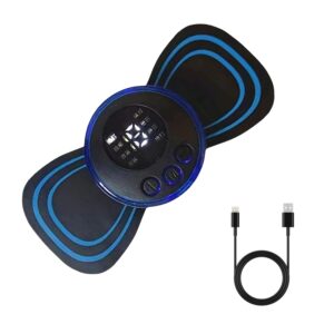 Portable USB Neck Massager – Electric EMS Massager with 8 Modes & 19 Intensity Levels