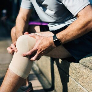 Knee Support Cap (Medium) – Compression Knee Brace for Pain Relief & Injury Recovery