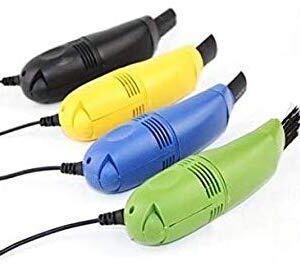 Mini Portable Vacuum – HEPA Filter, USB Corded Electric