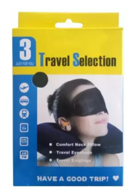 3-in-1 Air Travel Kit – Compact Comfort Set for Flights