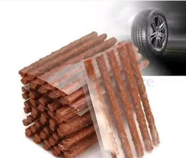 Tire Repair Strings Rubber Strips – 20 Pcs Set for Cars & Bikes