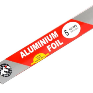 🍽️ Heavy duty aluminium foil roll, 5 meters.