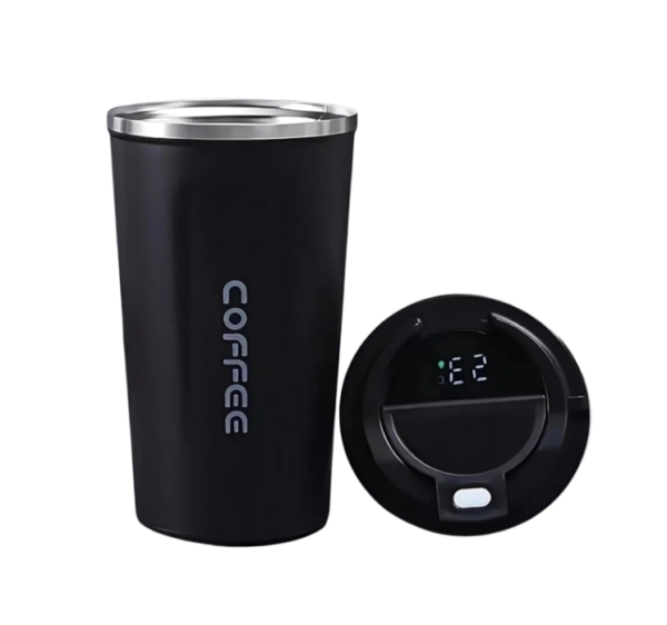 Insulated Coffee Travel Mug 380ml – Stainless Steel Vacuum Tumbler with Spill-Proof Lid