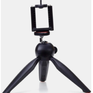 📱 Adjustable ball head phone tripod for steady shots.